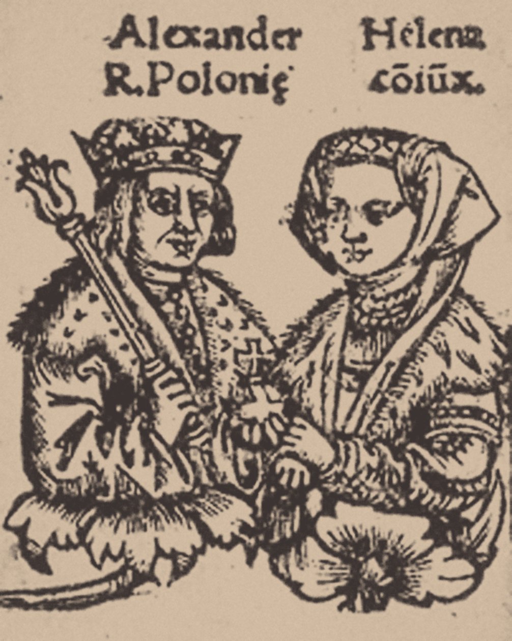Hélène Ivanovna de Moscou avec Alexandre Jagellon, 1519 - Unbekannt