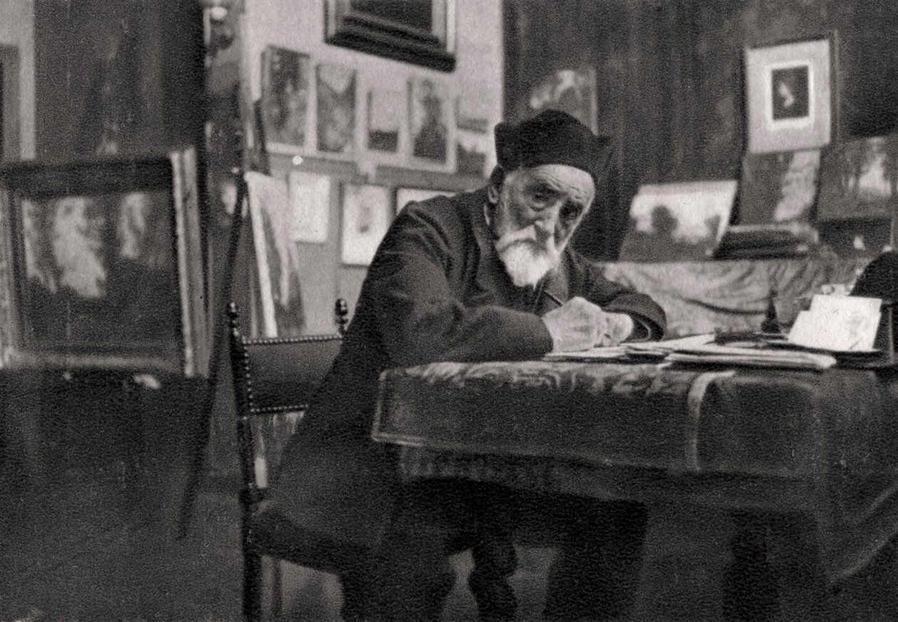 Henri-Joseph Harpignies, artiste français, 1905 - Unbekannt