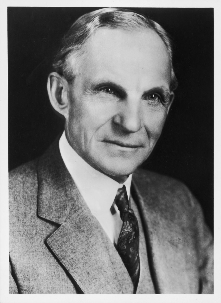 Henry Ford, ingénieur et fabricant automobile américain, 1908 - Unbekannt