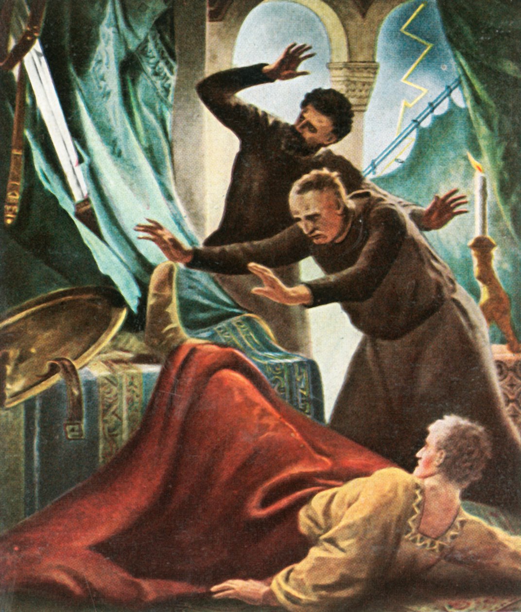 Henri V est frappé par la foudre dans la maison impériale à Goslar, 1936 - Unbekannt