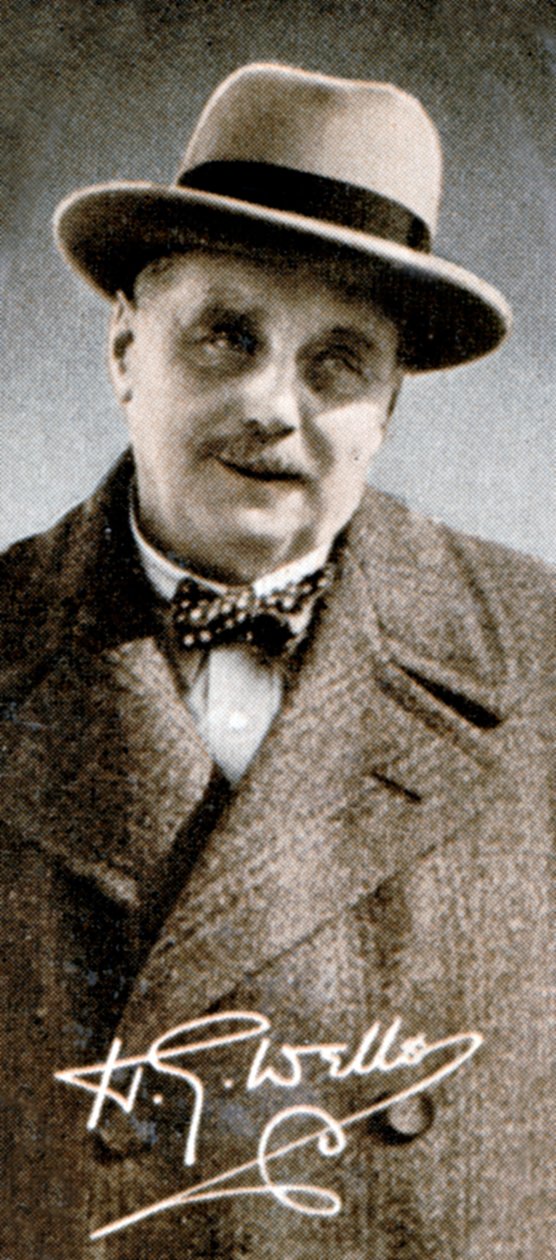 Herbert George HG Wells 1866-1946, écrivain anglais, 1935 - Unbekannt