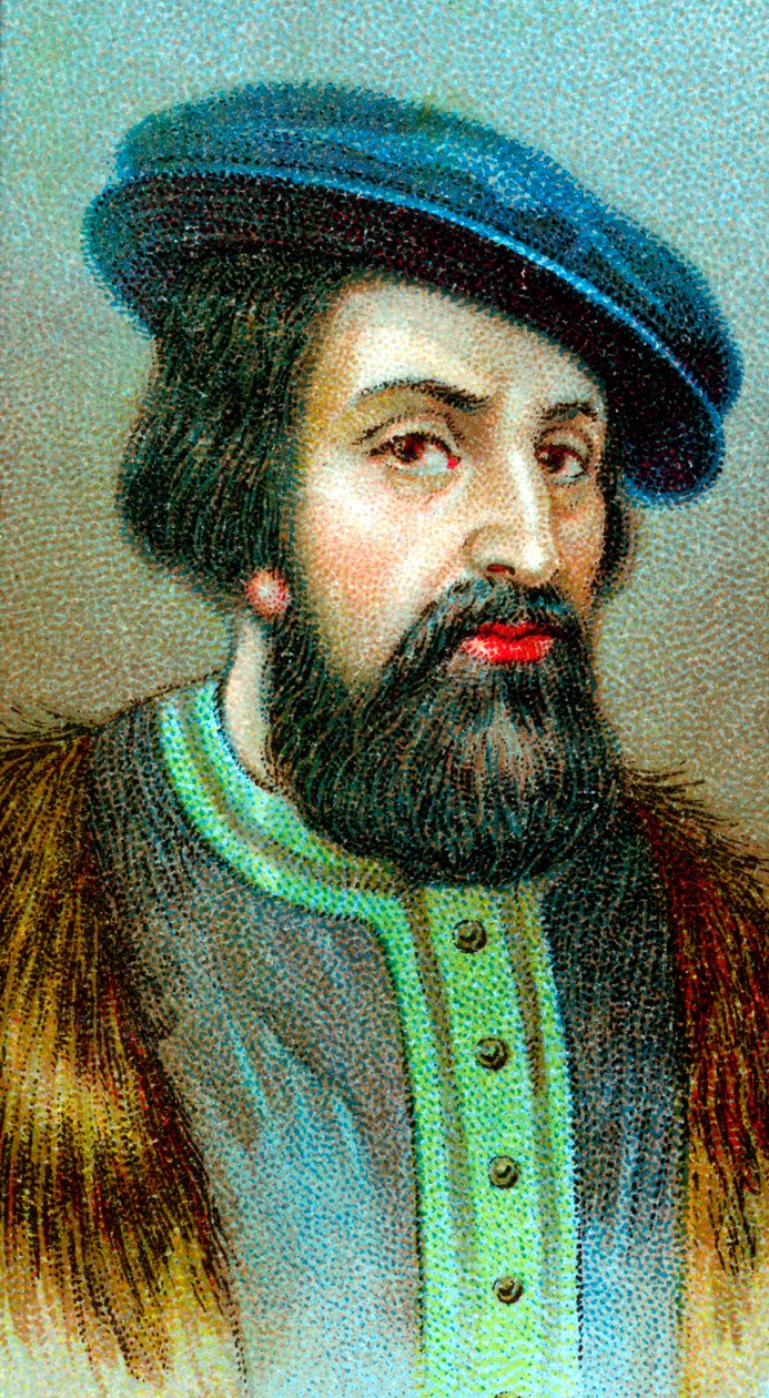 Hernán Cortés 1485-1547, conquistador espagnol qui a conquis le Mexique - Unbekannt