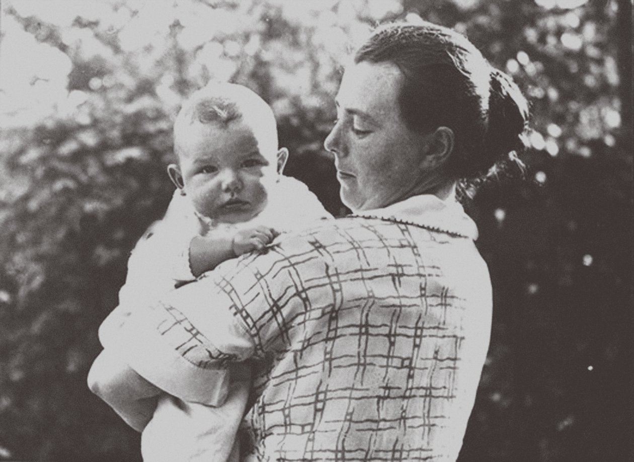 Hilde Mangold 1898-1924 avec son bébé, 1924 - Unbekannt