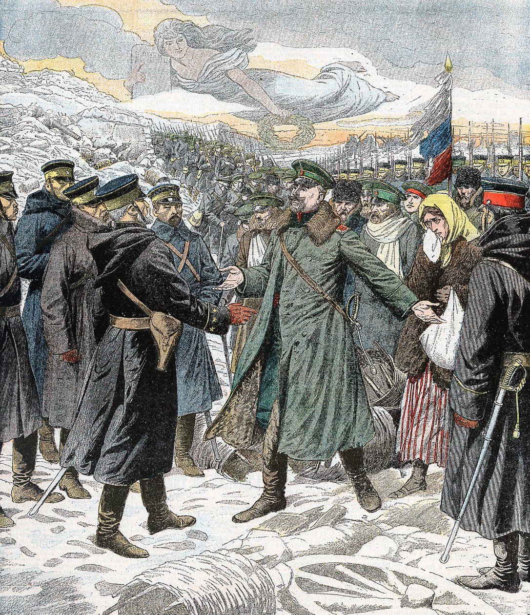 Reddition honorable, Port Arthur, Guerre russo-japonaise, 1904-5 - Unbekannt