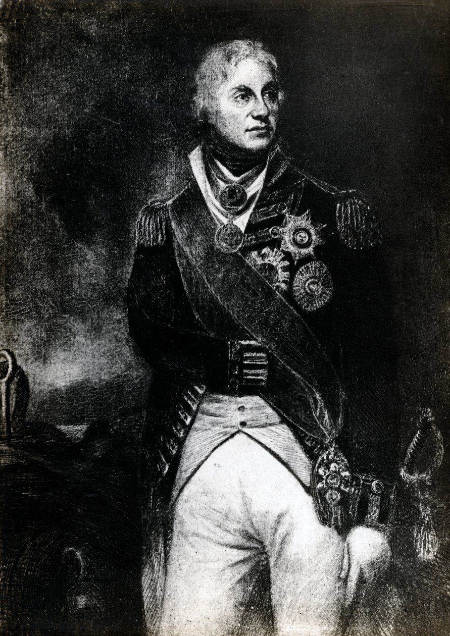 Horatio Nelson, 1er vicomte Nelson, commandant naval anglais, XIXe siècle - Unbekannt