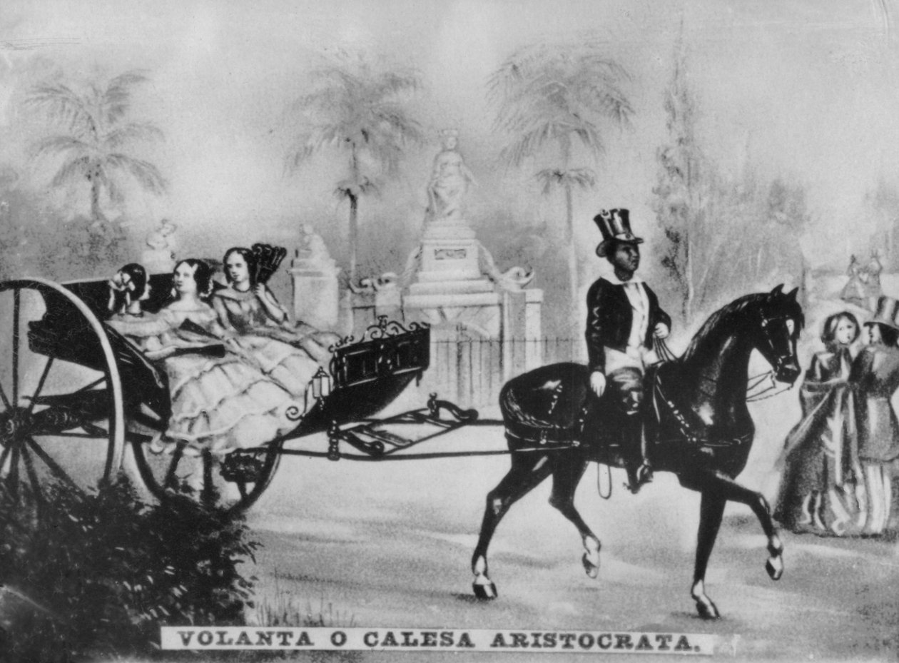 Cheval et calèche de l