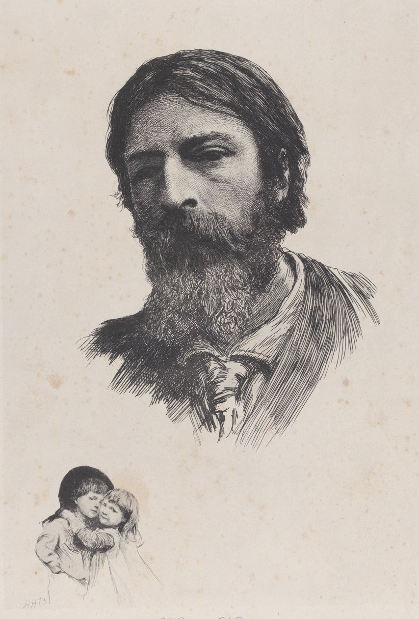 Hubert Herkomer A.R.A. et ses enfants - Unbekannt