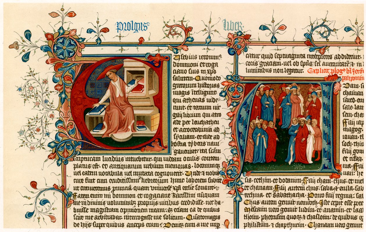 Lettres initiales illuminées - Unbekannt