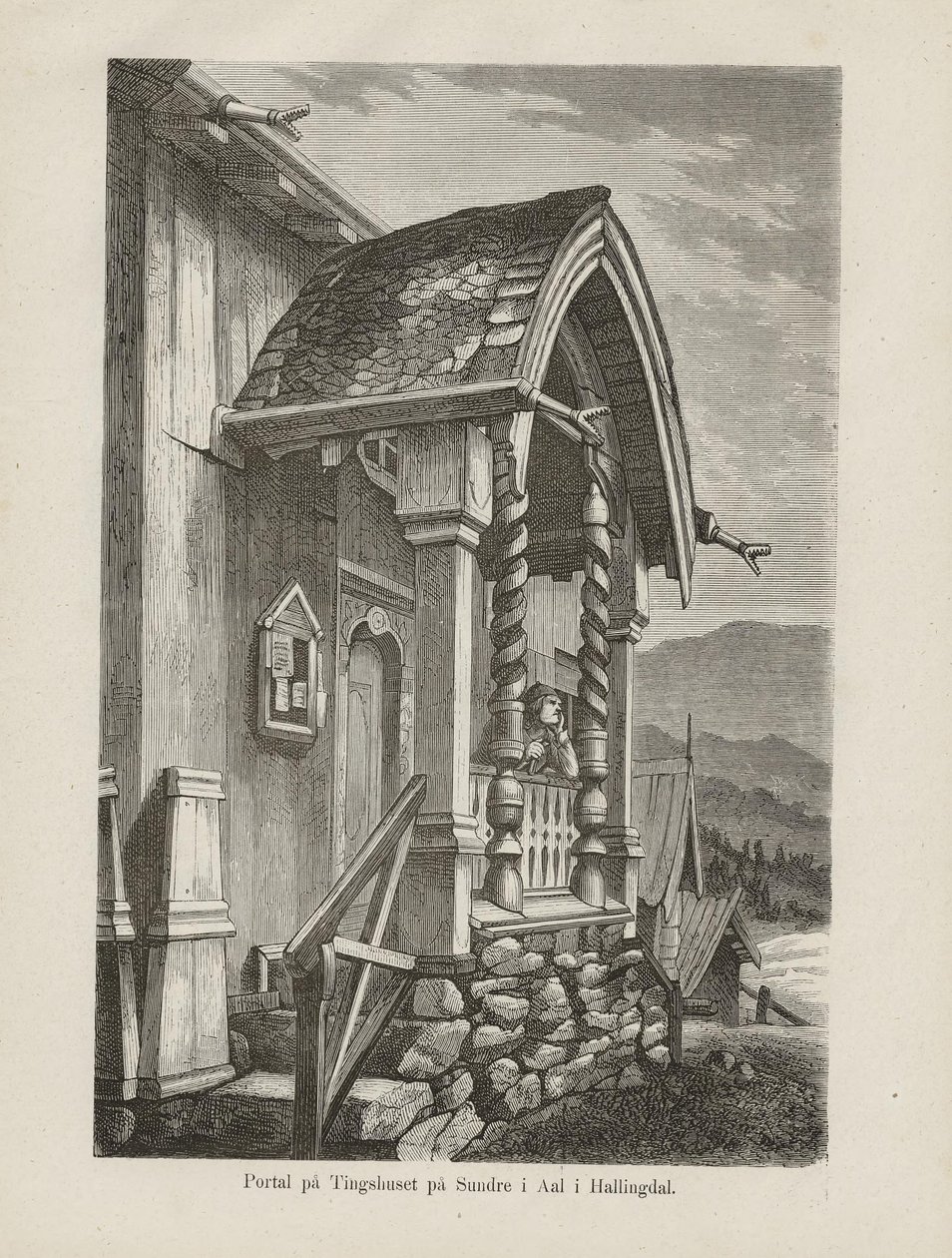 Illustration tirée du livre Nordiska taflor par un auteur inconnu et publiée par Albert Bonnier - Unbekannt