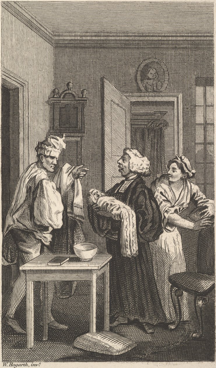 Illustration de Tristram Shandy, Volume 4, 19ème siècle - Unbekannt