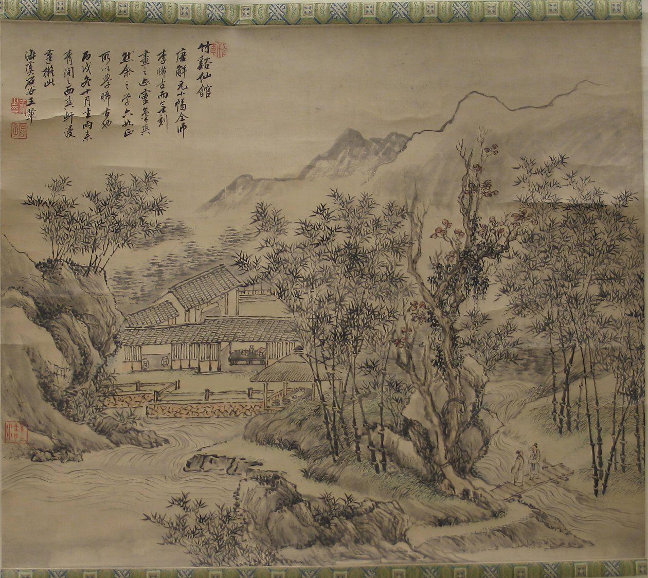 Studio des Immortels près du ruisseau et des bambous - Unbekannt