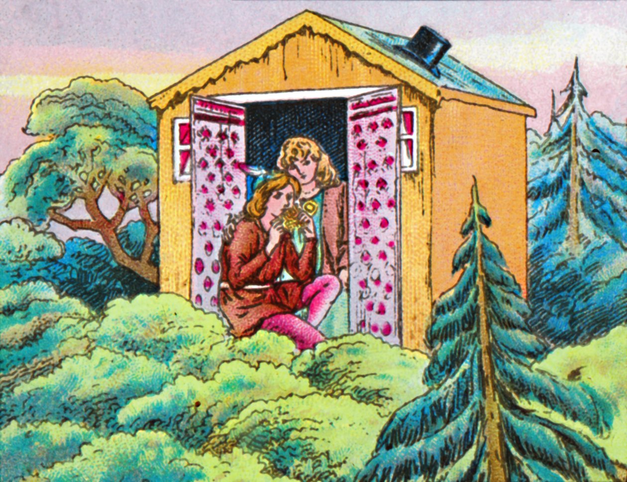 Dans les cimes des arbres, vers 1905 - Unbekannt