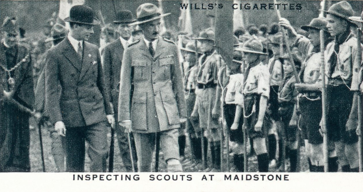Inspection des scouts à Maidstone, 1929 - Unbekannt