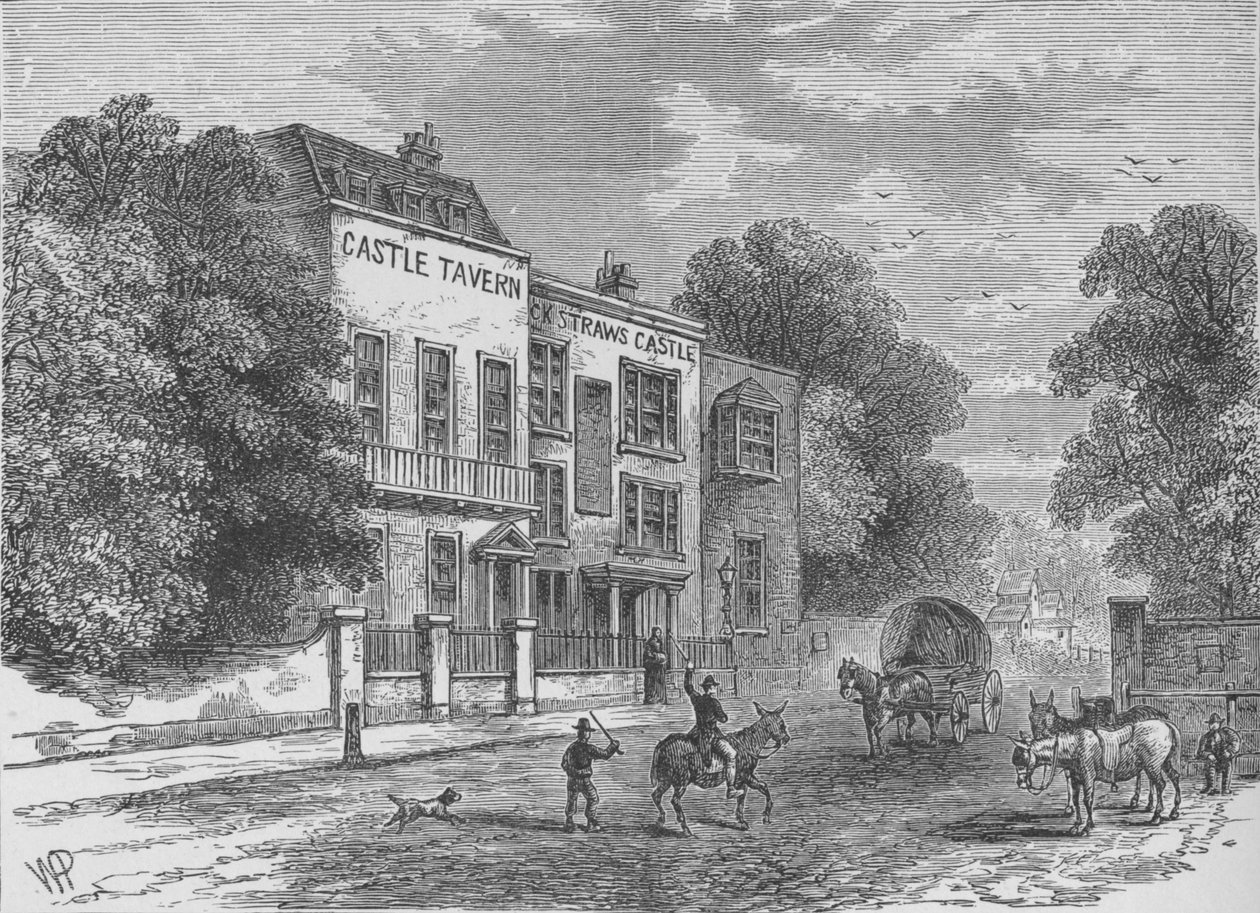 Jack Straws Castle, Hampstead, Londres, vers 1900 - Unbekannt