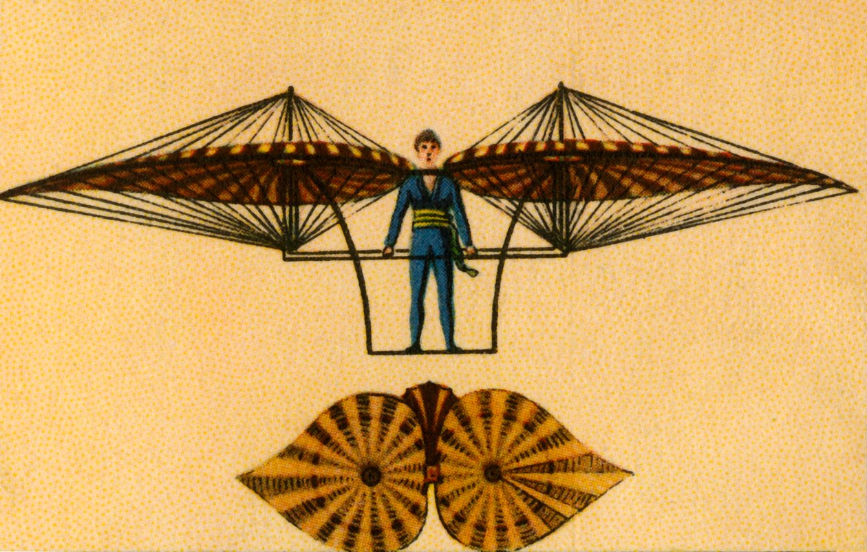 Machine volante de Jacob Degens, 1808, 1932 - Unbekannt
