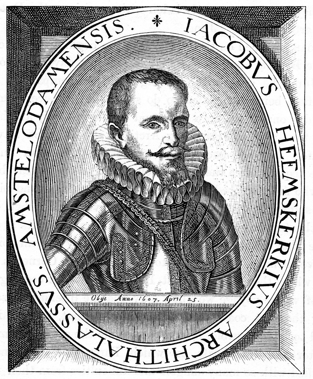 Jacob van Heemskerk, officier de marine et explorateur néerlandais, vers 1595 - Unbekannt
