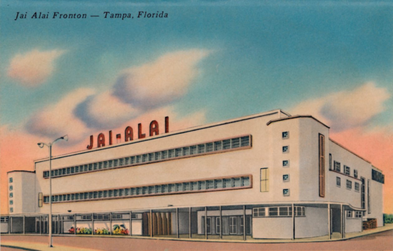 Jai Alai Fronton - Tampa, Floride, vers 1940 - Unbekannt