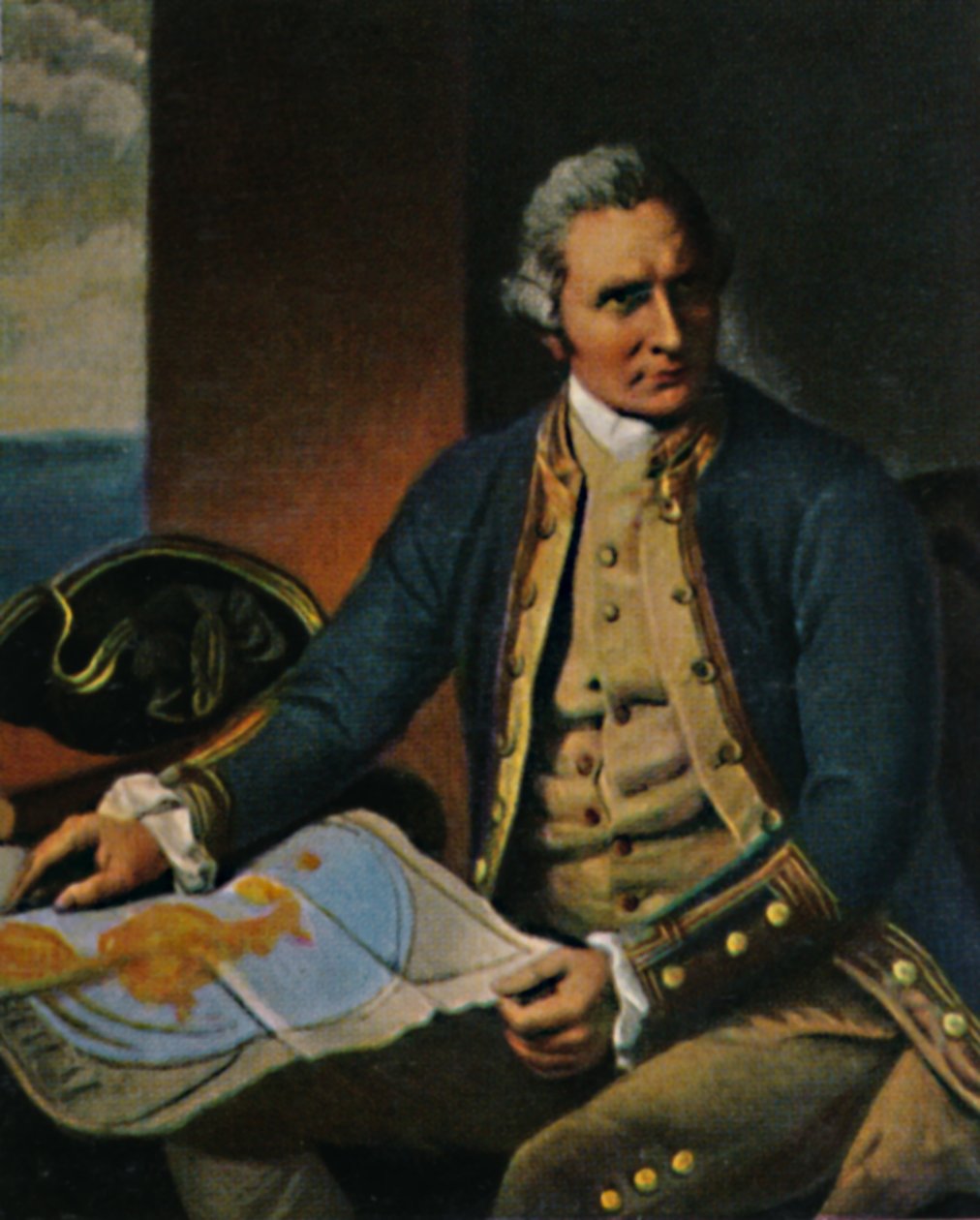 James Cook 1728-1779. - Gravure d