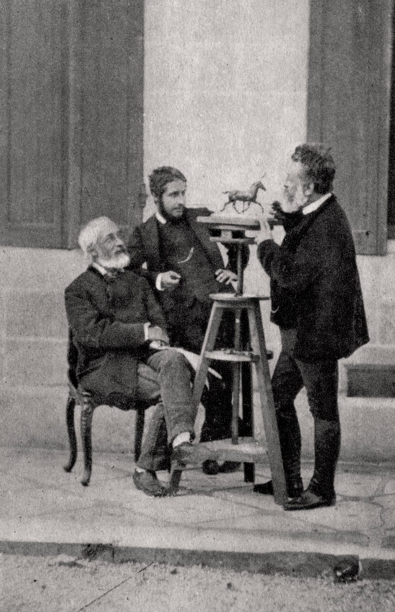 Jean Louis Ernest Meissonnier, peintre et sculpteur français, 1880 - Unbekannt