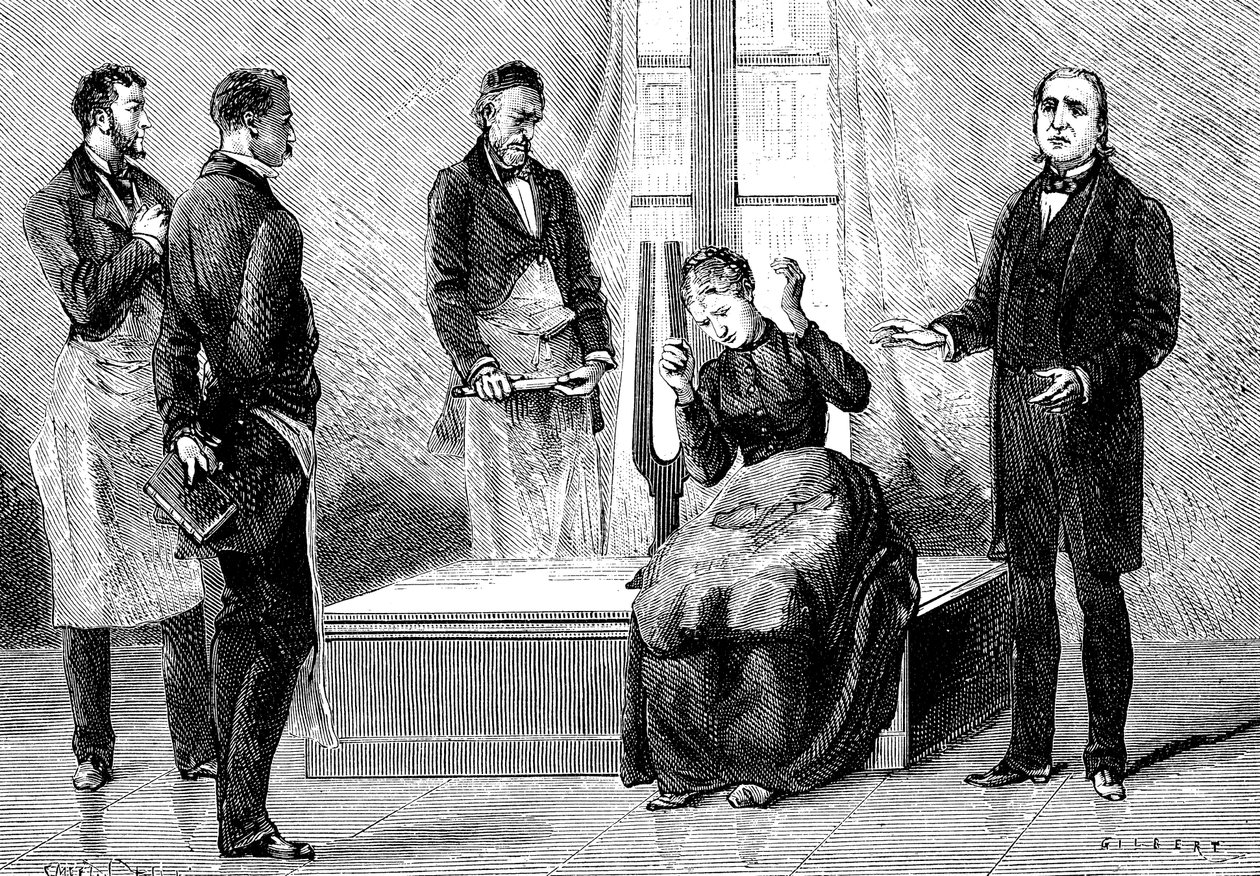 Jean Martin Charcot démontrant l
