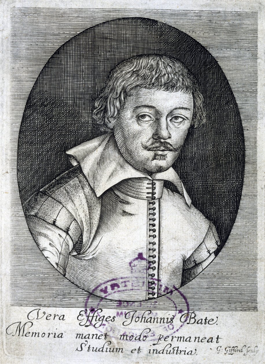 John Bate, auteur anglais, vers 1635 - Unbekannt