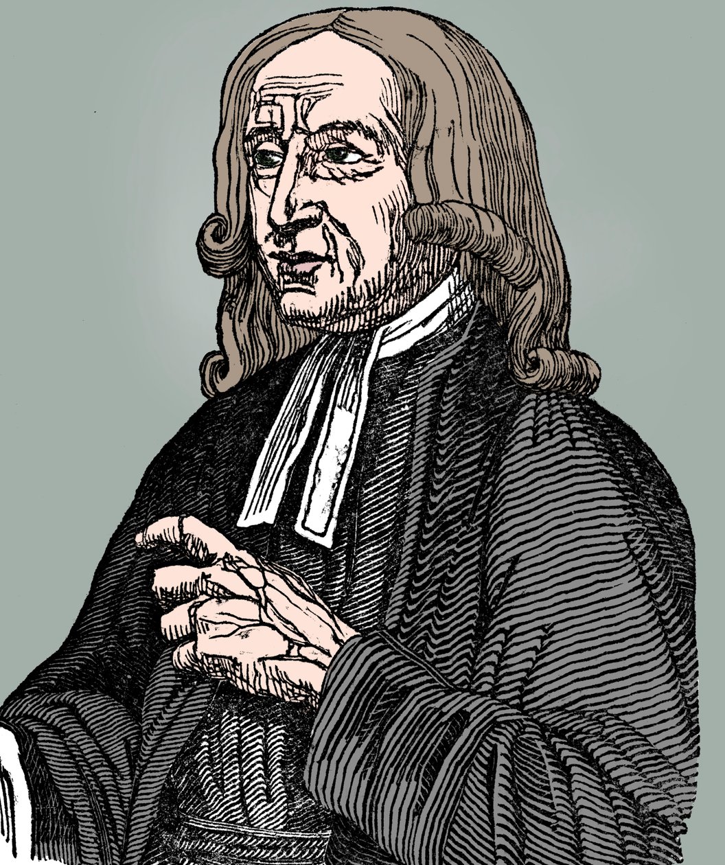 John Wesley, prédicateur non-conformiste anglais du 18e siècle, 1832 - Unbekannt