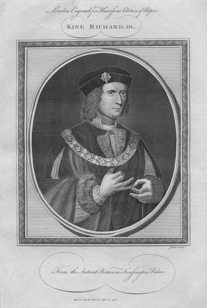 Roi Richard III, 1786 - Unbekannt
