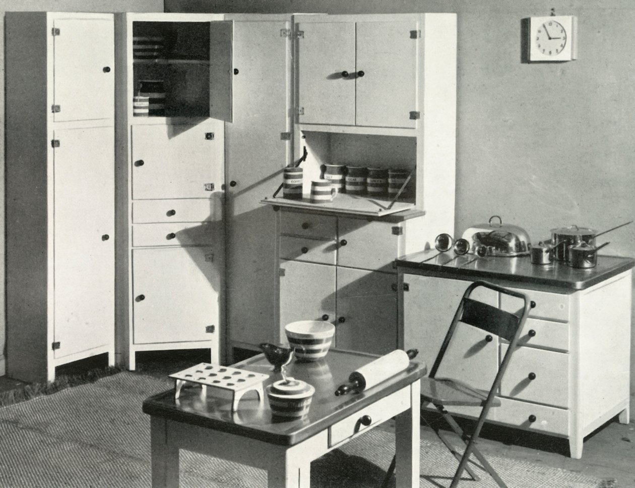 Mobilier de cuisine par Heals, Londres, 1937 - Unbekannt