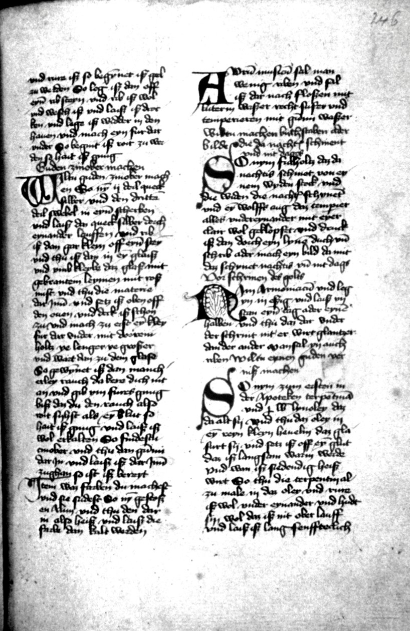 Codex Berleburg [anciennement Bad Berleburg, bibliothèque du château de Sayn-Wittgenstein, Ms. RT 2/6] - Unbekannt