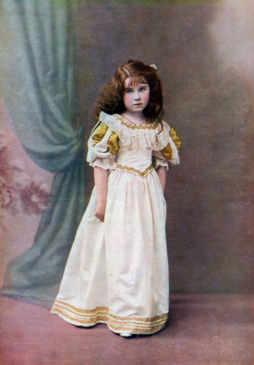 Lady Elizabeth Bowes-Lyon, âgée de six ans, 1906-1907 1923 - Unbekannt