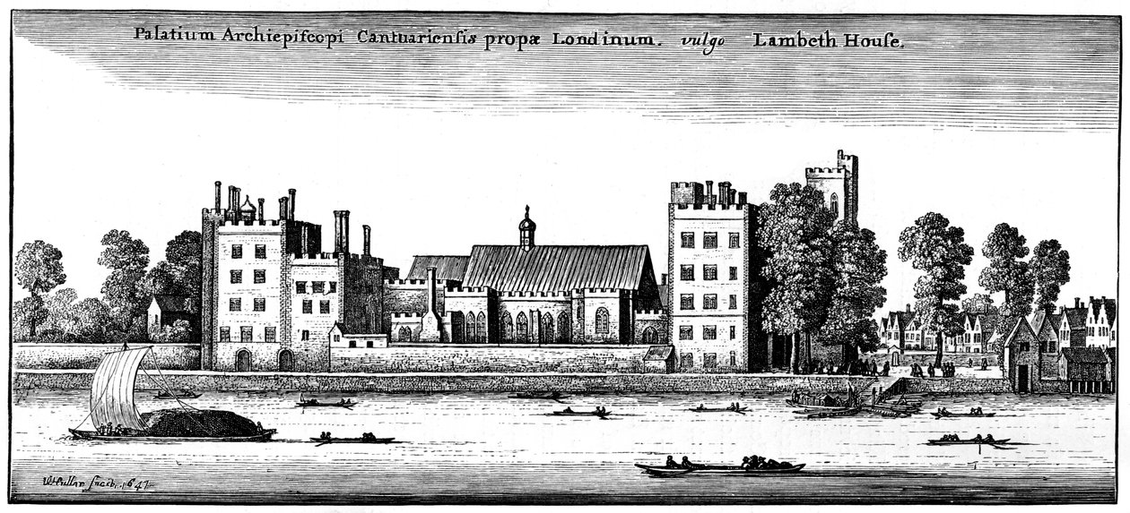 Palais de Lambeth, Londres, 1647, 1893 - Unbekannt