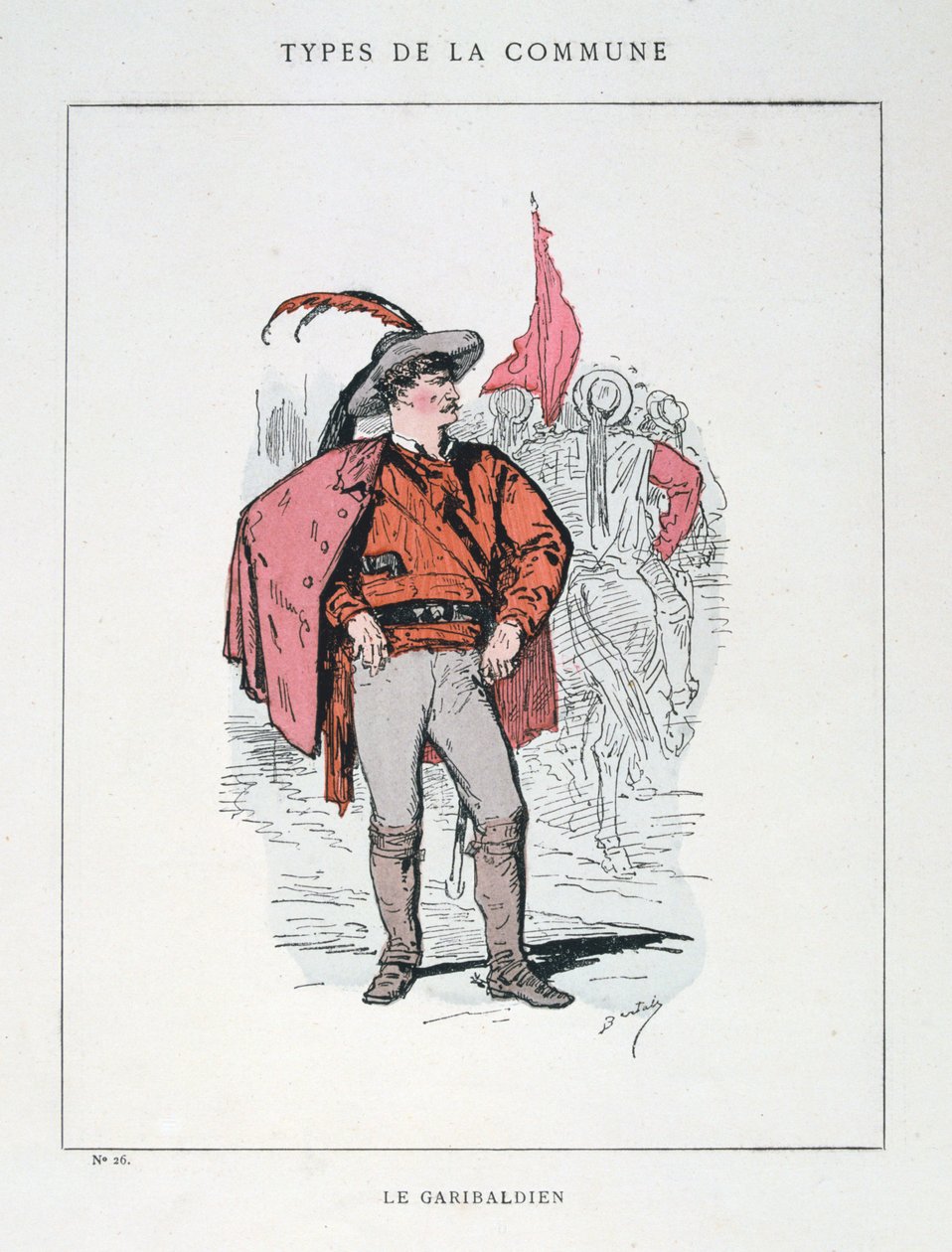 Le Garibaldien, Commune de Paris, 1871 - Unbekannt