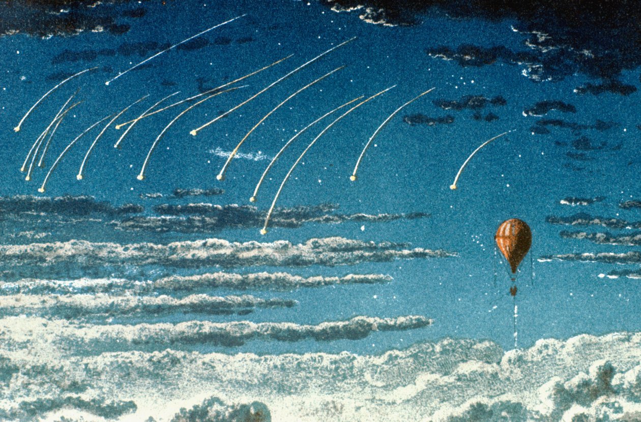 Pluie de météores Léonides, 1870 - Unbekannt