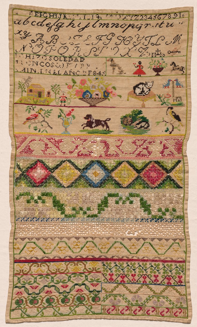 Longue broderie, 1845 - Unbekannt
