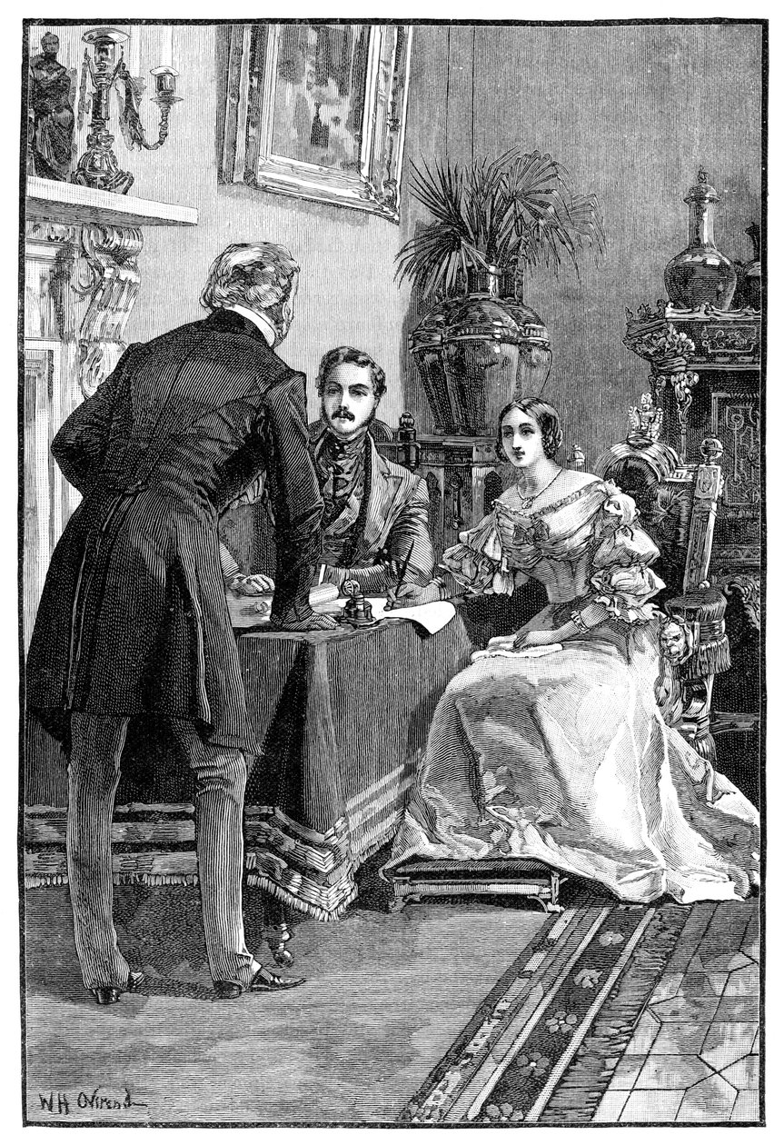 Audience de Lord Campbell avec la Reine - Unbekannt