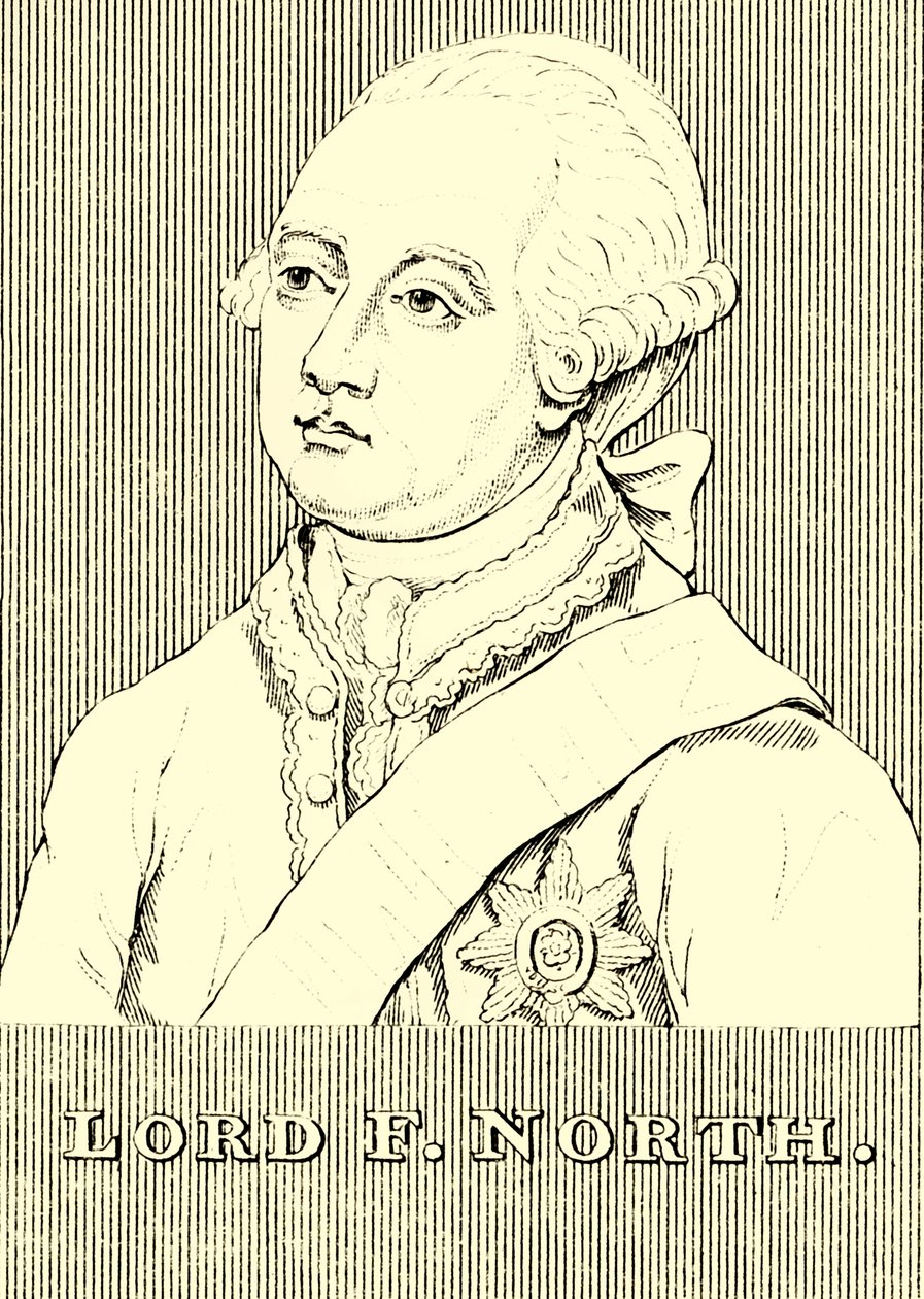 Lord F. North, 1732-1792, 1830 - Unbekannt