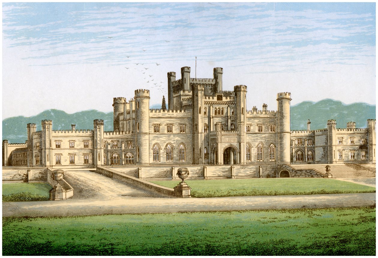 Château de Lowther, Westmorland, maison du comte de Lonsdale, vers 1880 - Unbekannt