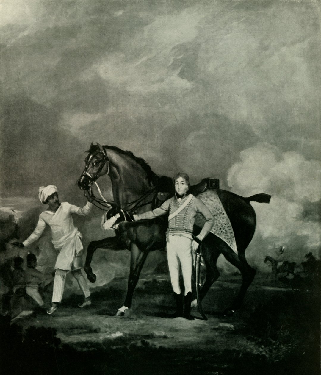 Lt.-Col. F. A. Daniell en uniforme de la Garde du Corps, 1802-1806, 1925 - Unbekannt
