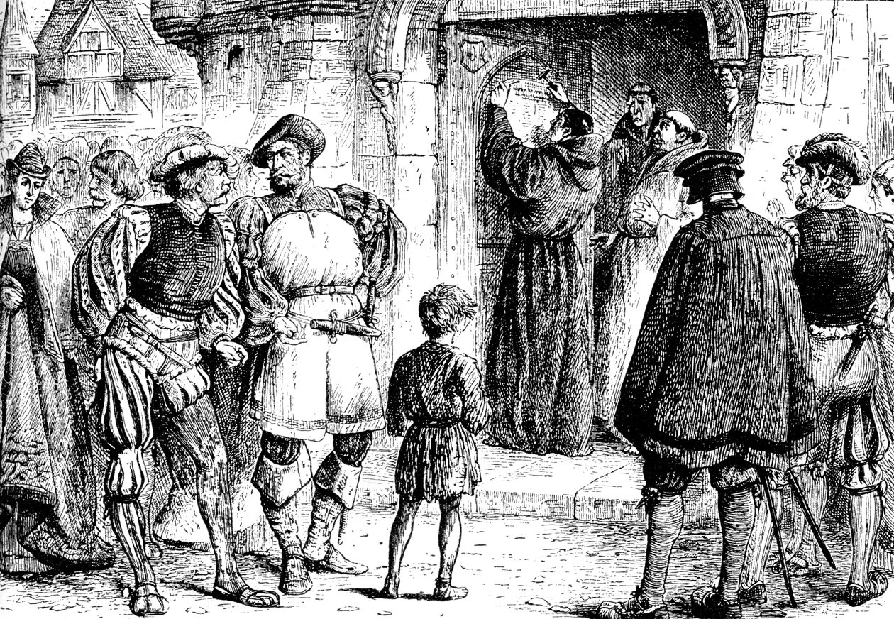 La Protestation de Luther, 1517 - Unbekannt