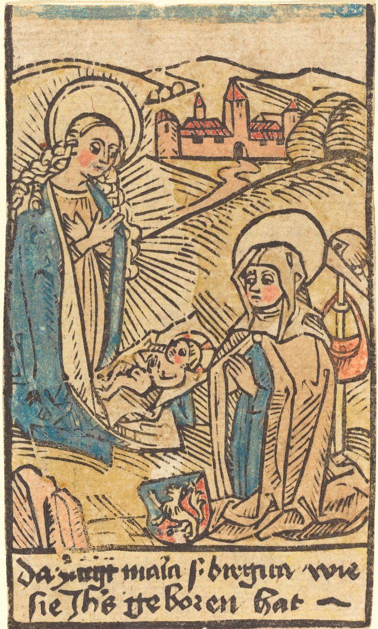 Madone et Sainte Brigitte - Unbekannt