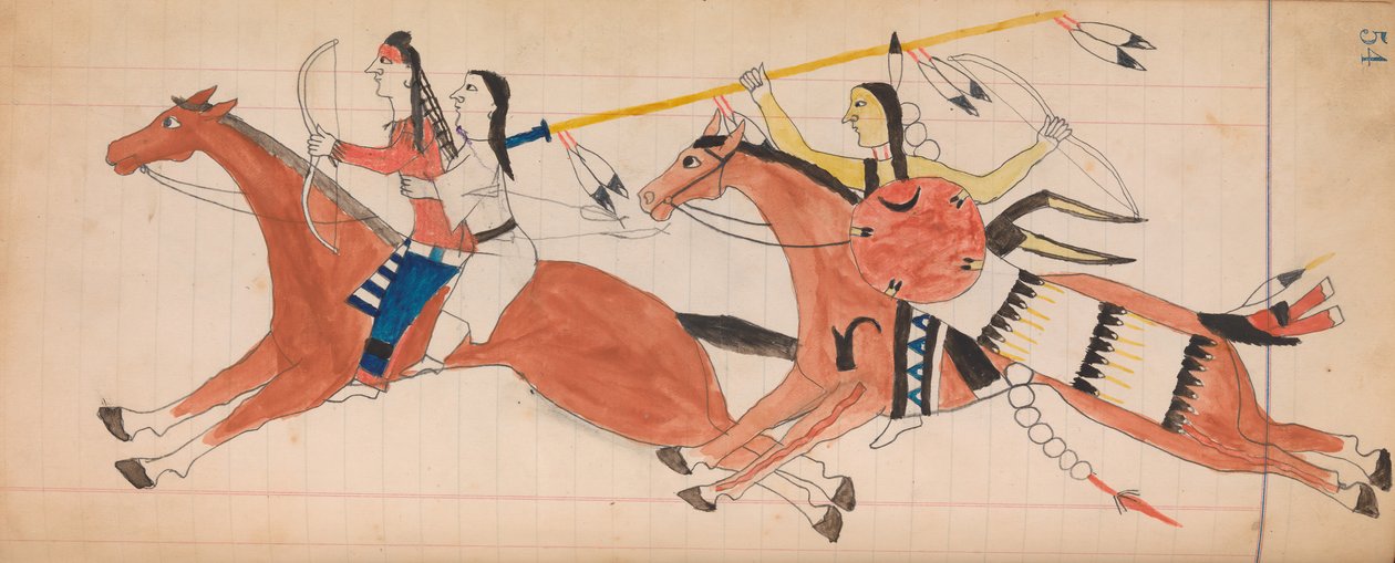 Maffet Ledger : Dessin, vers 1874-81 - Unbekannt