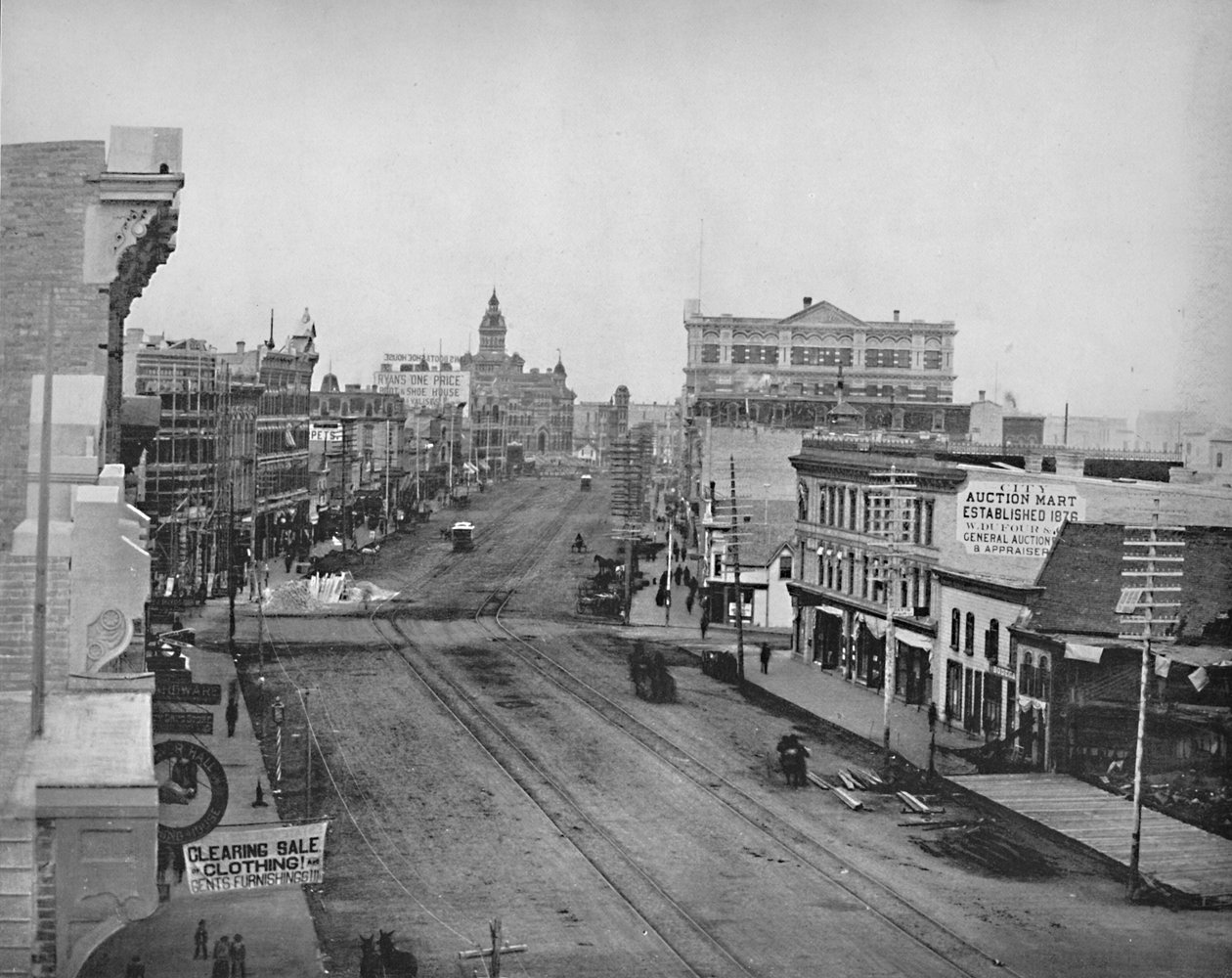 Rue principale, Winnipeg, Manitoba, vers 1897 - Unbekannt
