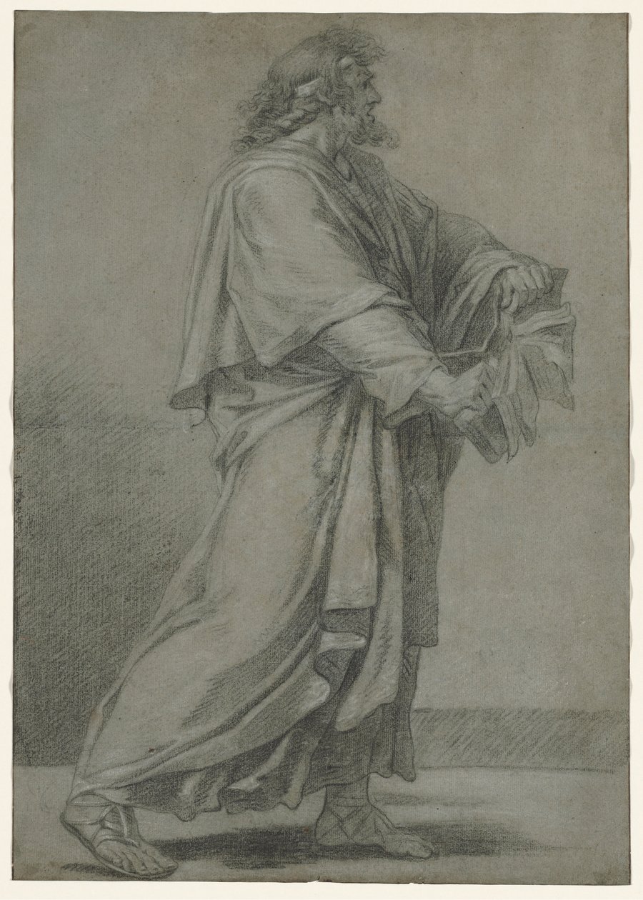 Homme détruisant un livre, 1700s - Unbekannt