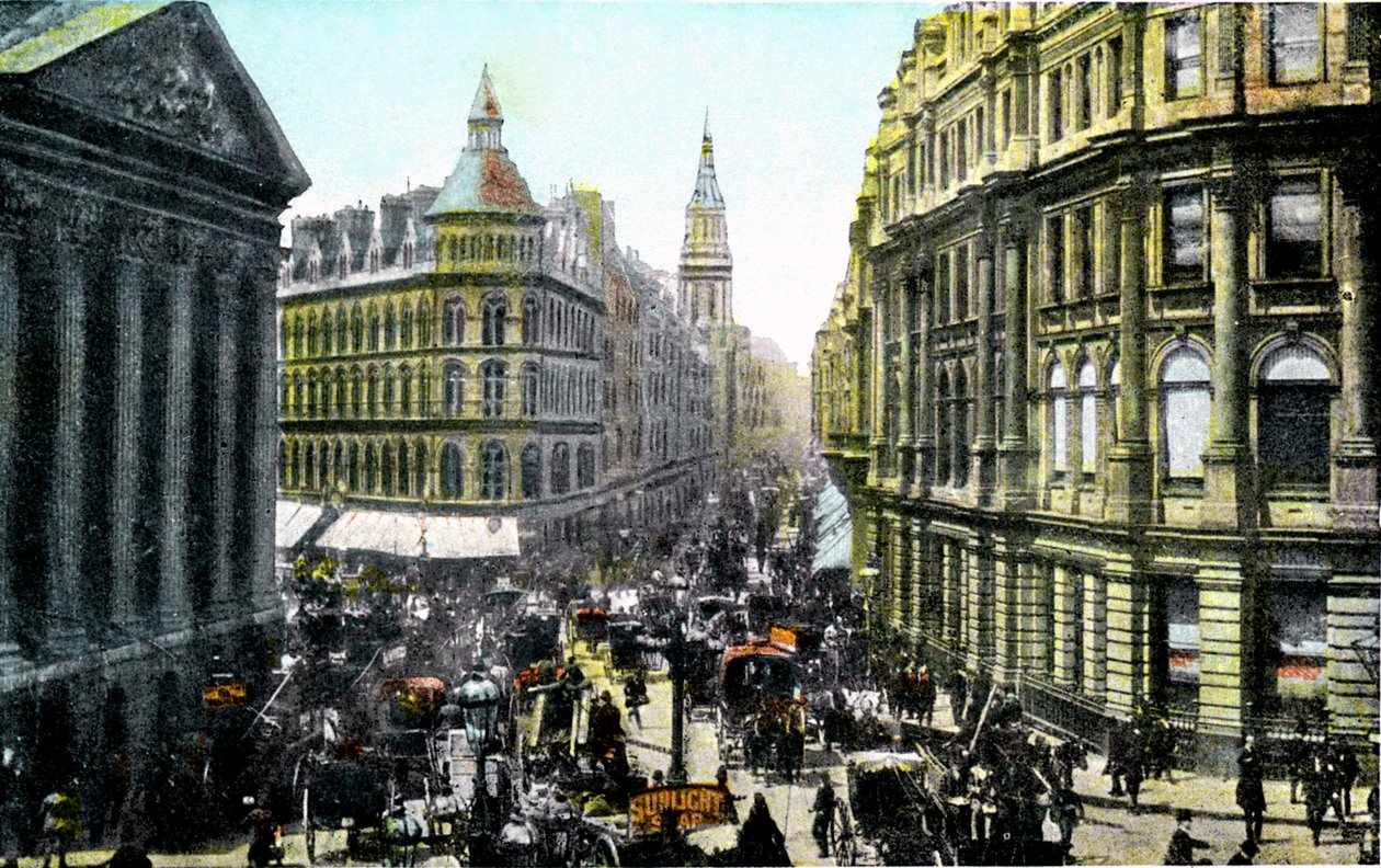 Mansion House et Cheapside, Londres, début du 20e siècle - Unbekannt