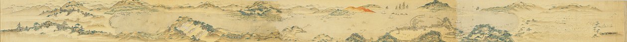 Carte du Choryang Waegwan et de ses environs à Busan pendant la période Joseon - Unbekannt