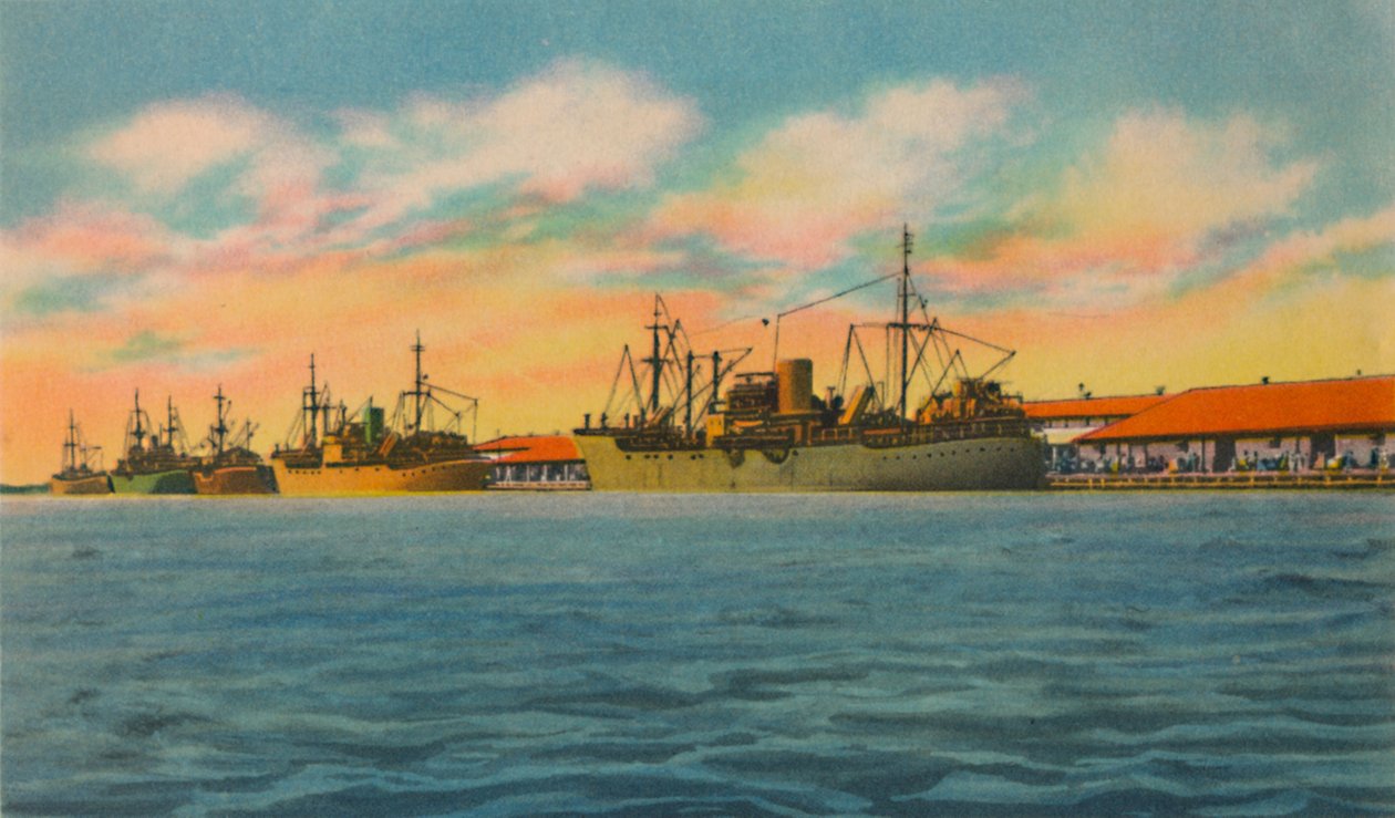 Terminal maritime, Barranquilla, vers les années 1940 - Unbekannt