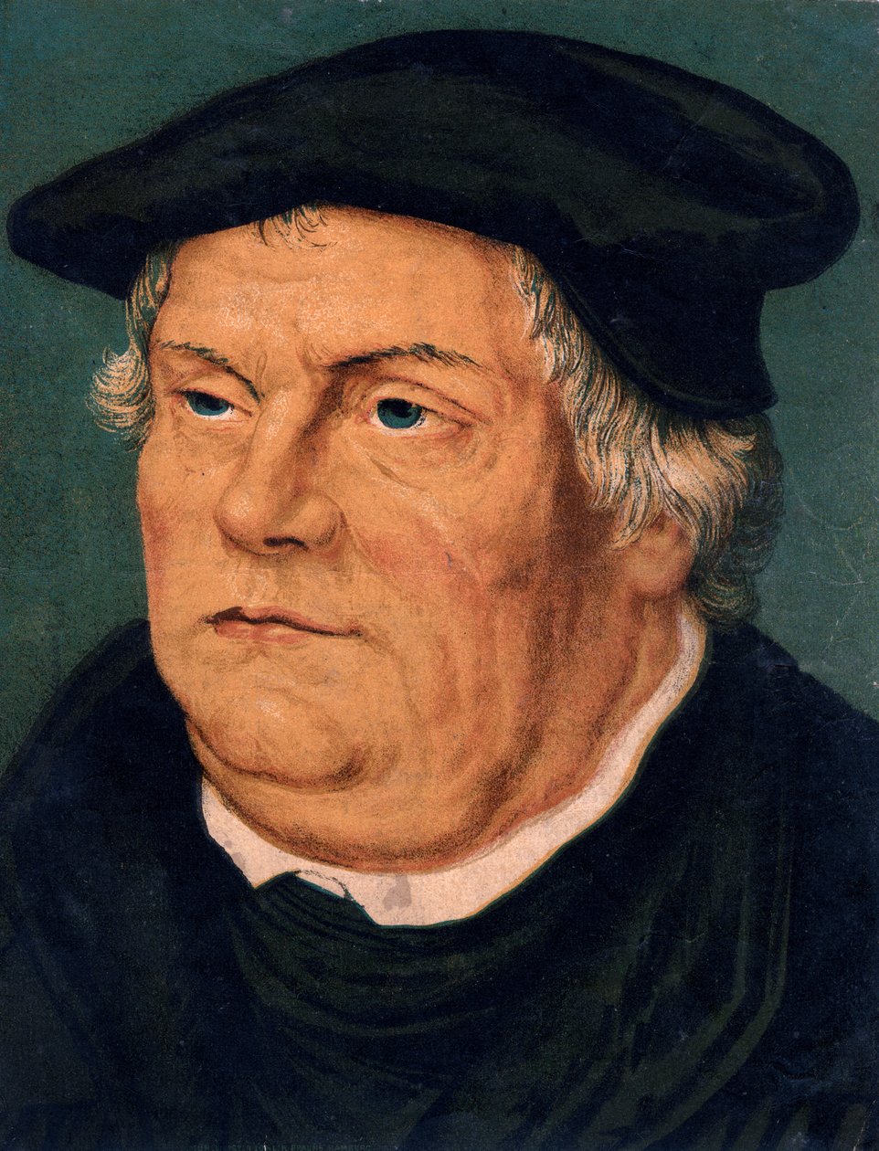 Martin Luther, réformateur protestant allemand du 16e siècle, 19e siècle - Unbekannt