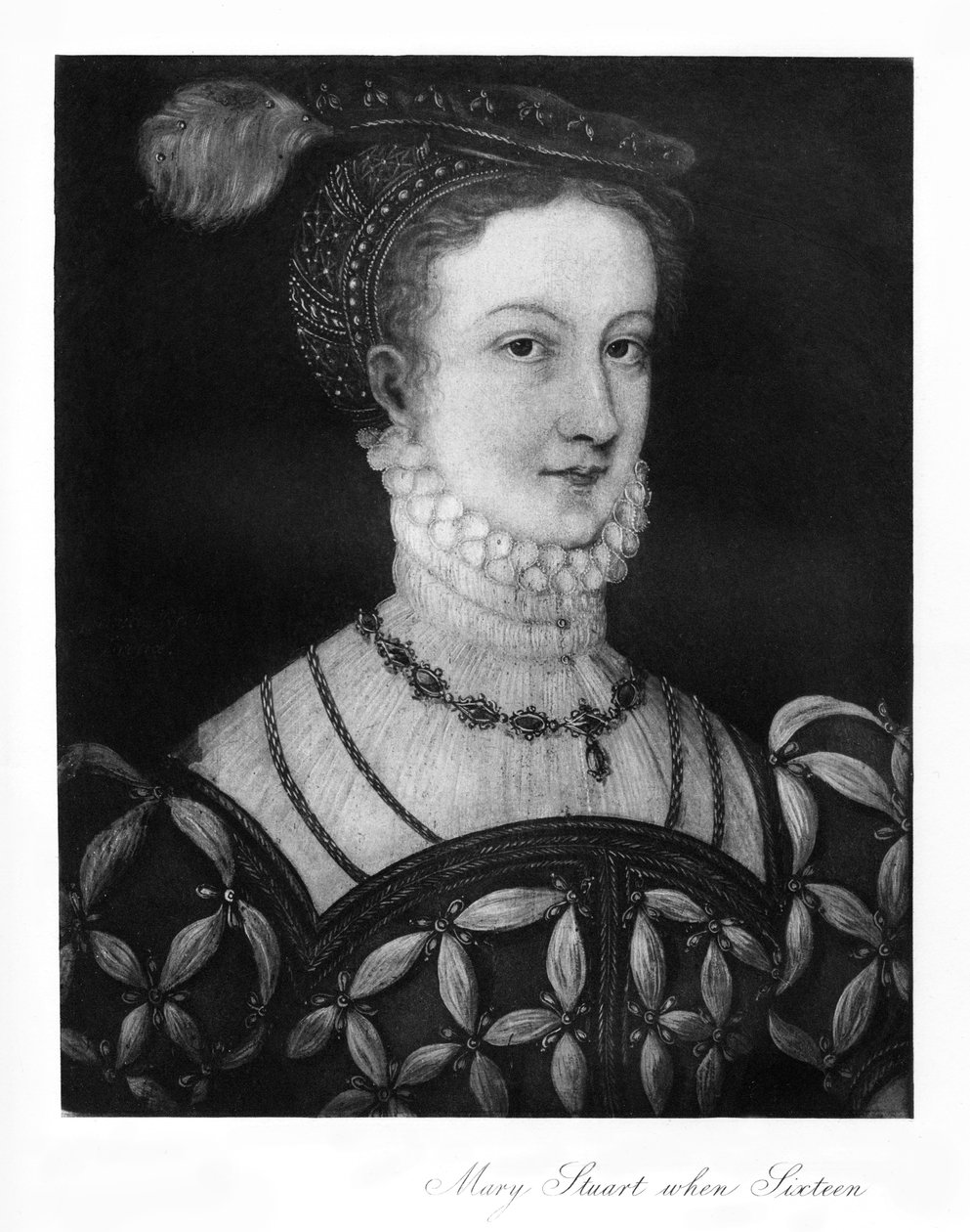Marie Stuart à seize ans - Unbekannt