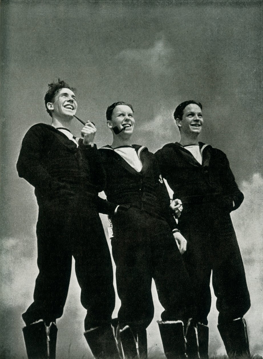 Hommes de la Royal Navy, vers 1943 - Unbekannt