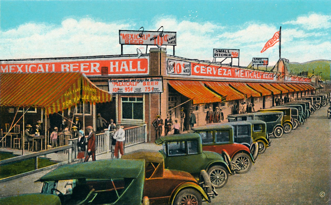 Mexicali Beer Hall, le plus long bar du monde - Unbekannt